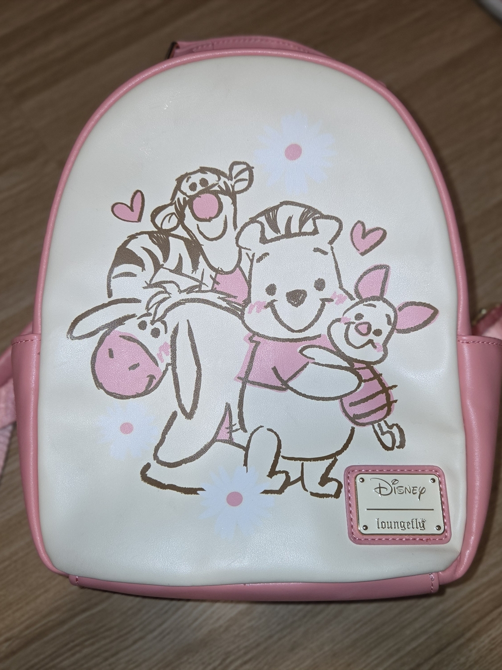 Disney x Loungefly Pink Winnie the Pooh & Friends Kids Backpack
